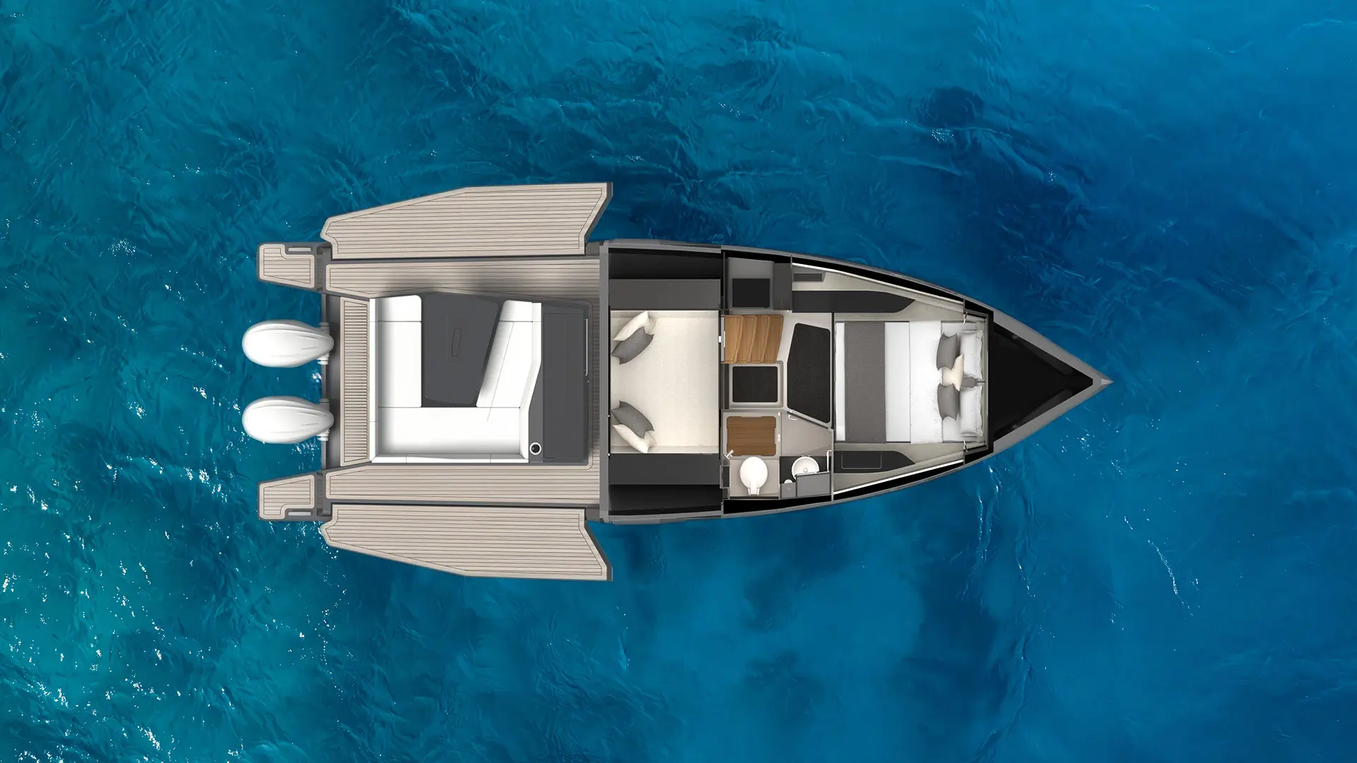 Jera J38x Yacht Interior View