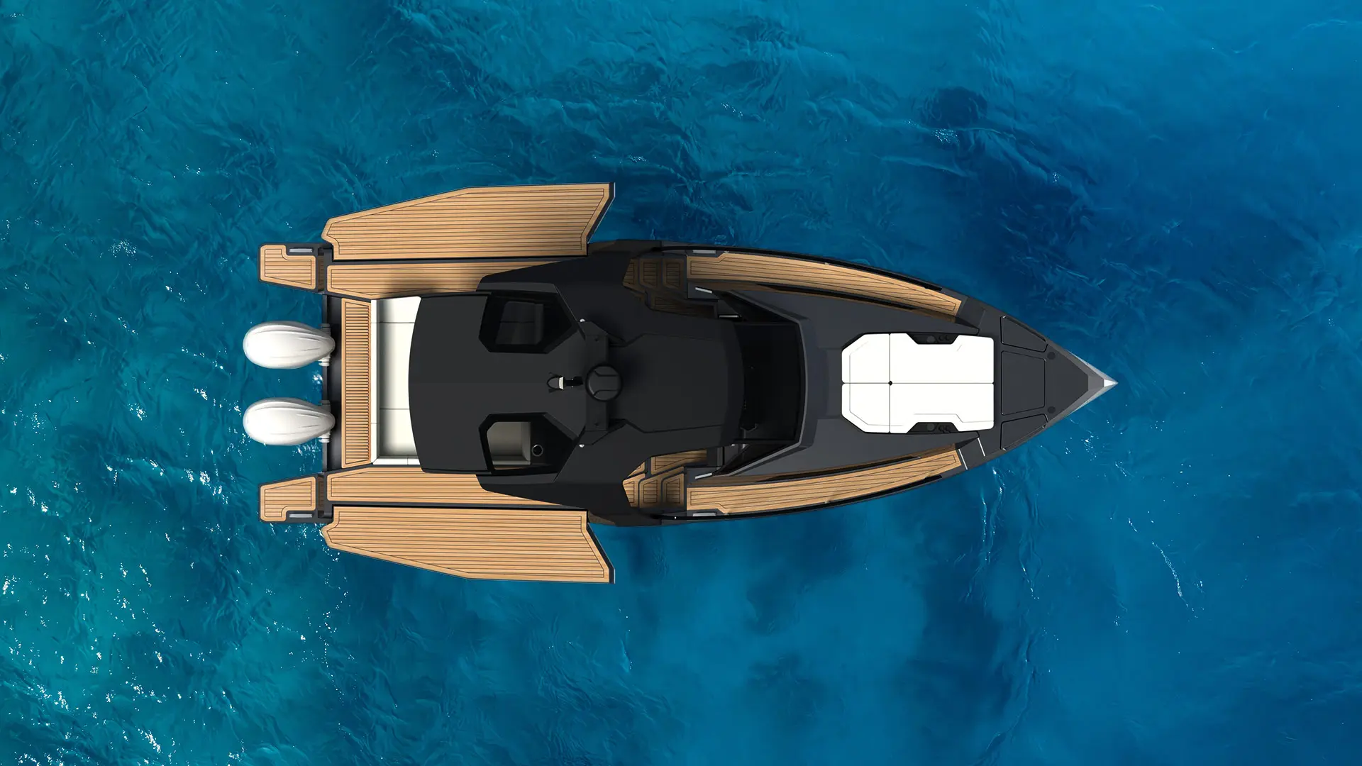 Jera J38x Yacht Top View